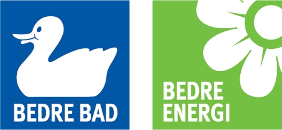 Bedre Bad og Bedre Energi logo